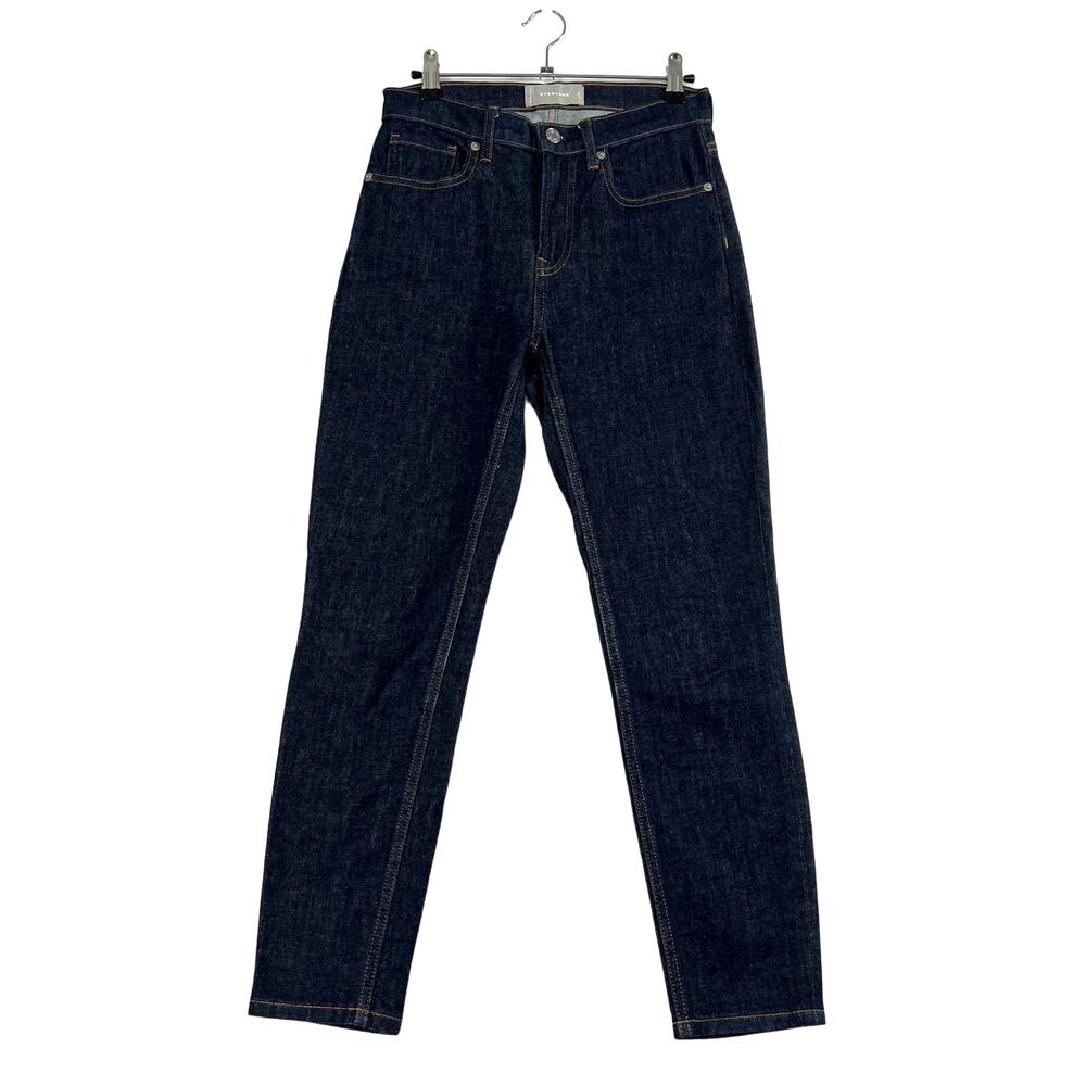 Everlane Denim Ankle Jeans Relaxed Tapered Dark Wash Womens 26 Waist